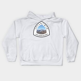 Aniakchak National Monument and Preserve trail marker Kids Hoodie